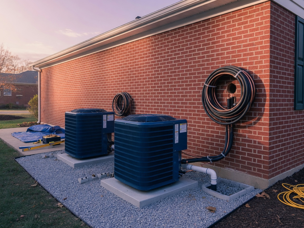 AC and heat pump installation Fayetteville